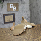 A New Day Womens Kaia Heels Sequin Embellished 94834783 Tan Brown 10M