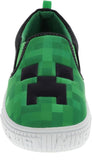Minecraft Boys Creeper Slip-On Shoes 167594ccfccc65 Green 1