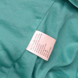 L'atiste by Amy Womens Knit Textured Open Back Babydoll Dress Teal Blue M