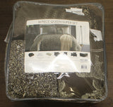 Hallmart Jungle Nights 14-Piece Comforter Set Chocolate Brown / Gold Queen