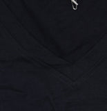 Splendid V-Neck Maternity Long Sleeve Pocket T-Shirt P80015-01 Black S