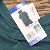 32 Degrees Womens Short Sleeve Mini Ribbed T-Shirt Tee 1763516