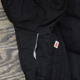 Tommy Hilfiger Womens Faux-Fur-Trim Hooded Chevron Puffer Coat Black XS