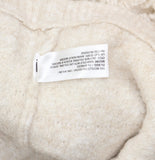 Woolrich X TGT Loopy Fuzzy Yarn Crewneck Pullover Sweater Cream Off White L