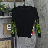The Grinch Unisex Long Sleeve Knit Ugly Christmas Sweater Black Multi M