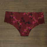 Auden Women's Laser Cut Cheeky Underwear with Lace 060RM