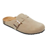 Goodfellow & Co Oswald Suede Clogs with Buckle 94504662 Taupe Brown 9