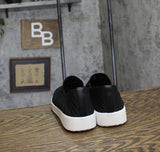 White Mountain Courage Womens Sneaker Flat Black Fabric 9.5M