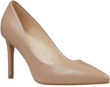 Nine West Women's Stiletto Heels Etta Pumps ETTANUDE Tan Brown 6.5M