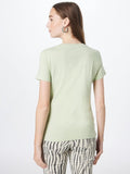 Guess womens Short Sleeve Icon Tee Shirt W2YI26I3Z11 Lost in Thyme Green XS