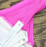 Bleu By Rod Beattie Key Item Underwire Shirred Bikini Swim Top Dahlia Pink 38D
