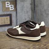 Universal Thread Skyler Jogger Sneakers Double Lace Low Top Brown Multi 7.5M