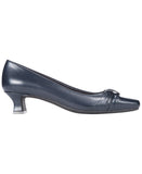Easy Street Womens Waive Dress Pump Block Heel WAIVE New Navy Blue 9.5M