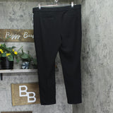 Kasper Womens Pull On Stretch Ankle Pants 10924325 Black XL