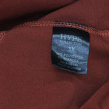 Hype Collection Womens Stretch Athletic Knit Leggings Burnt Orange 3X