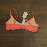 Cotton On Women's Super Scoop-Neck Bikini Top 6338112-19 Shell Pink Terry L
