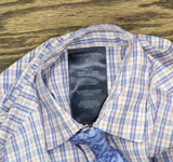 Tommy Hilfiger Plaid Shirt Tie & Pants 3 Piece Formal Set Orchid Pink Multi 4