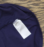 Attitudes by Renee Womens Knit Solid V-Neck Shirt Top A702854 Evening Blue M