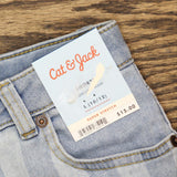 Cat & Jack Girls Denim Printed Jean Shorts 84664166
