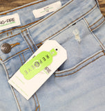 Ring Of Fire Boys Cayenne Denim Slim Jeans Distressed RBB0043 Skylar Blue 12