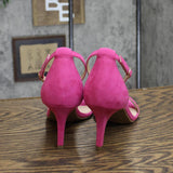 Bandolino Madia Women's Open Toe Dress Sandals Shoes BNMADIA2 Medium Pink 8.5M