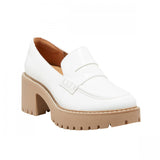 Universal Thread Womens Maisy Loafer Heels 87931731 Off White 8.5M