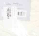 Madison Park Coverlet Bedspread Bedding Set Ivory Off White King / Cal King