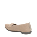 Lifestride Kandi Loafer Slip-On Knit Flats J8289F1 Sand Castle Brown 6.5M