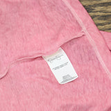 Jessica Simpson Womens Cold Shoulder Burnout Lightweight Shirt Top Pink L