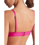 Lauren Ralph Lauren Club Solids Triangle V-Neck Bikini Top Freesia Purple Pink 8