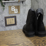 Style & Co. Womens Terryy Round Toe Faux Leather Tall Riding Boots Black 6M