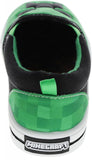 Minecraft Boys Creeper Slip-On Shoes 167594ccfccc65 Green 1