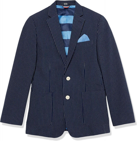 Tommy Hilfiger Boys Blazer Suit Jacket Flag Blue 16