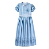 Beetlejuice Girls Silky Short Sleeve Nightgown Beetle Juice Gown 90311226 Blue S