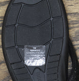 Easy Spirit Wendi Embellished Thong Sandals SEWENDI5-H Black 9M