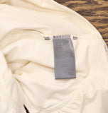 Vince Camuto Plunging Textured Halter One-Piece Swimsuit Beige Off White 10