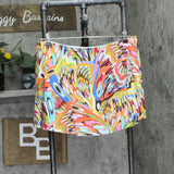 Bleu By Rod Beattie Size Break The Mold Skirted Bikini Swim Top Multi Blue 18W