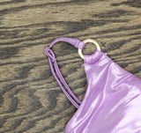 Red Carter Womens Shine Metallic One Piece Swimsuit RCCS25885 Grace Purple S