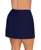 Island Escape Plus Size Tummy-Control Swim Skirt D770068