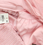 Bar III Womens Satin V-Neck Ruched Blouse 100143298 Pink 6