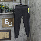 All In Motion Girls Lurex Seamless Leggings 91465689 Black L