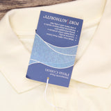 Port Authority Mens Country Meadows Retirement K448 Polo Shirt Cream Off White L