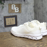 All In Motion Womens Britney Sneakers Lace Low Top 94568131 White Multi 8.5M