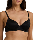 Lauren Ralph Lauren Womens Comfort Collection Repeat-Logo T-shirt Bra. Black 32D