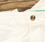 Style & Co. Womens Petite Chino Ankle Pants White 16P