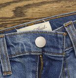 Universal Thread Womens Highest-Rise Vintage Straight Jeans Medium Wash Blue 2
