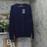 XRAY Mens V-Neck Sweater Basic Slim Fit Pullover XMW-39137 Navy Blue 2XL