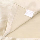 Regal Home Rod Pocket Light-Filtering Single Curtain Panel Gold Yellow 50x95