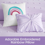 Urban Habitat Kids 4-Piece Comforter Set Callie Lavender Purple Twin / Twin XL