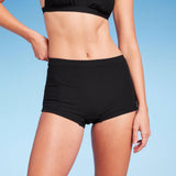 Wild Fable Womens Ribbed Low-Rise Short Bikini Bottom ELG9ZZ